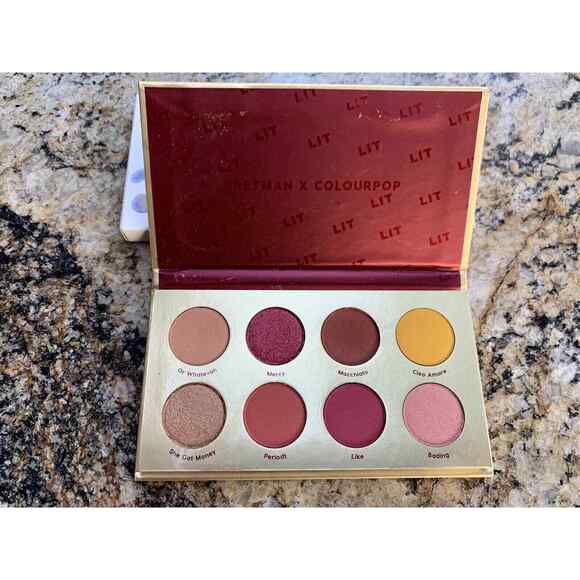 COLOURPOP X BRETMAM ROCK LIMITED LIT EYE SHADOW PALETTE NIB - Picture 7 of 8